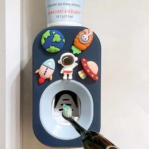 Automatic Toothpaste Dispenser Wall Mounted for Bathroom,Toothpaste Squeezer ... - Picture 1 of 8