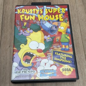 Krusty's Super Fun House (Sega Genesis, 1994) - Authentic Missing Manual