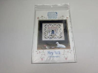 Sheepish Design Hey Y’all 120th Exemplary Counted Cross Stitch Pattern 5R - Image 1 of 3