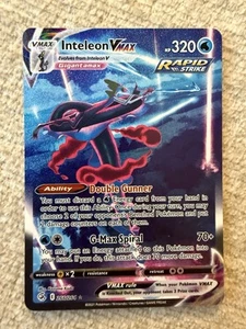 Inteleon VMAX (Alternate Art Secret) 266/264 Swsh08: Fusion Strike Holo - Picture 1 of 2