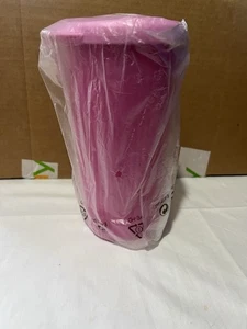 TUPPERWARE NEW (1) Solid Pink Insulated Tumbler 24 Oz Dripless Straw Seal NEW - Picture 1 of 8