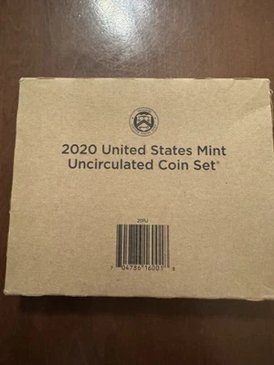 2020 United States Mint Uncirculated Coin Set - Image 1 of 2
