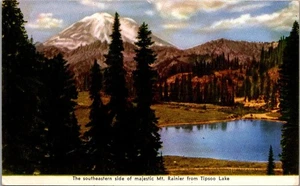 MOUNT RAINIER from Tipsoo Lake Postcard - Picture 1 of 2