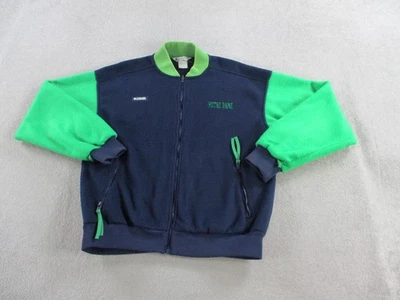 Chaqueta De Colección Notre Dame Para Hombres Grande NCAA Baloncesto Columbia Vellón Años 90 Foto 1 de 4