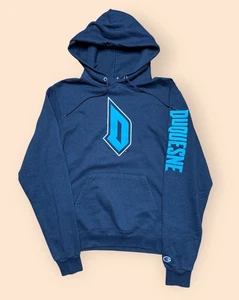 Duquesne Dukes Champion Hoodie Medium Blue Pittsburgh  - Picture 1 of 4