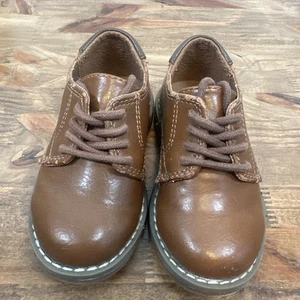 the childrens place braune Jungen Braxton Stiefel Schuhe Gr. 1 - Bild 1 von 13