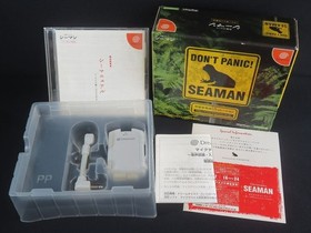 SEGA Dreamcast Seaman microphone device DC Japan Japanese game tested jpn jp