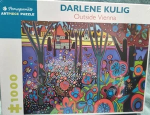 Outside Vienna Darlene Kulig Pomegranate Puzzle 1000 Piece Jigsaw NEW - Picture 1 of 6