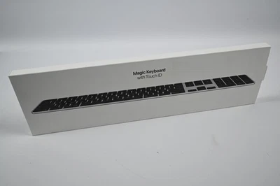 Apple Magic Keyboard Touch ID - Bluetooth/QWERTZ/Ziffernblock - A2520 - MMMR3D/A - Bild 1 von 4