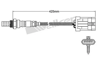 VEGAZ Sonda lambda para CHEVROLET Evanda Sedán (V200) para DAEWOO KALOS (CLASE) - Imagen 1 de 4