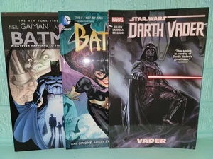 Star Wars, Batman, Batgirl Lot of three (3) TRADE PAPERBACKS (TPB) Fun, Family - Picture 1 of 5