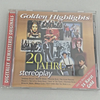 CD Golden Highlights 20 Jahre Stereoplay 24 Karat Gold remastered neuwertig mint - Bild 1 von 4