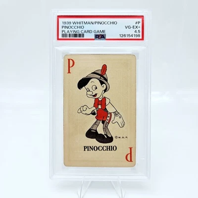 1939 Disney Whitman Pinocchio #P PSA 4.5 Rookie Card Highest Graded  - Image 1 of 2