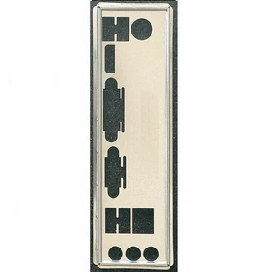 OEM I/O Shield For Biostar A55MH Motherboard Backplate IO Shield - Afbeelding 1 van 1