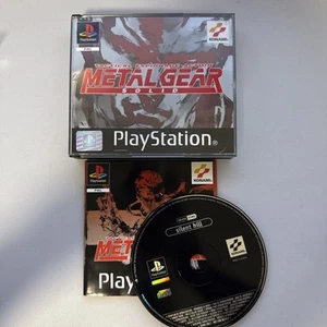 Sehr guter Zustand Metal Gear Solid [mit Silent Hill Demo] PS1 selten komplett, gratis Display Box - Bild 1 von 7
