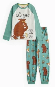 TU Boys Girls Green Gruffalo Pyjamas 2-3 Years New With Tags - Picture 1 of 4