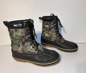 Timber Wolf Thermo Lite Thin Insulation camouflage Hunting Boots Men Size 11 - Picture 1 of 10