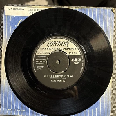 FATS DOMINO " LET THE FOUR WINDS BLOW " Or.UK LONDON  - Image 1 of 2