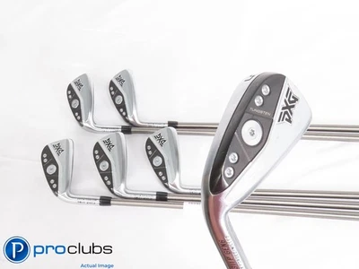 Left Handed PXG 0311P Gen6 Chrome 5-PW, GW Irons (NO 7 Iron) - Regular - 438671 - Image 1 of 4