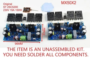 LJM Audio MX50X2 Power amplifier Amp kit based on X-A50 (2 channle kit ) MX50 - Picture 1 of 2