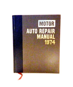 Motor 1974 Repair Manual 37th Edition First Print Hardbound Book - Picture 1 of 4