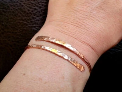 Handmade Copper Elegant Bracelet, Copper Cuff, High Quality and Unisex - Image 1 of 4