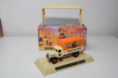 B16 1:43 MATCHBOX YESTERYEAR YGB06 1932 MERCEDES BENZ L5 LKW HOLSTEN MIB - Bild 1 von 4