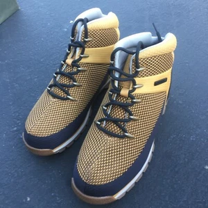 Timberland Euro Mid Hiker Junior's 5M Wheat Mesh Boots Shoes Hiking Trail - Picture 1 of 10
