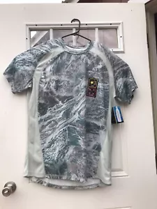 Realtree Angelshirt Herren L Arctic UPF 30 kurzärmelig neu mit Etikett - Bild 1 von 11