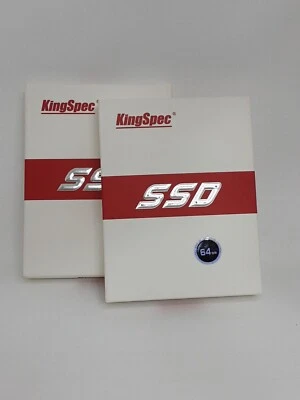 2 King Spec SSD 64gb Hard Drives Sealed NIB - Image 1 of 4