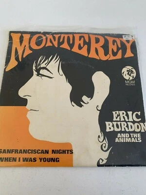 Eric Burdon and The Animals - Monterey EP (Australian MGM: ME 10) 1968 Foto 1 de 4