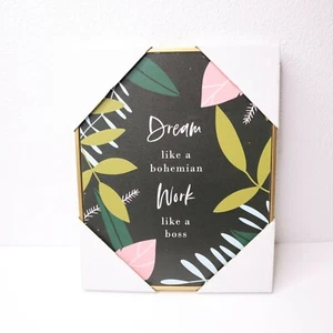 Hobby Lobby dream like a bohemian wall decor tropical black new - Picture 1 of 6