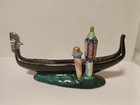 Gondola Pubblicitaria Linetti In Ceramica Vintage 