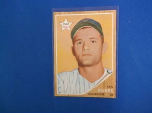 1962 Topps Baseball # 461 Ken Hubbs RC EX -MT - Picture 1 of 2