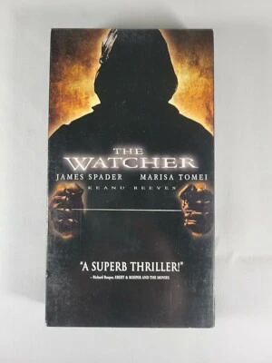 The Watcher VHS VCR video Tape Movie James Spader, Keanu Reeves Horror - Image 1 of 4