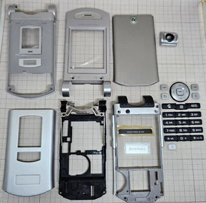Original SonyEricsson Z800 Housing parts MIX Silver NEW RARE - Picture 1 of 2