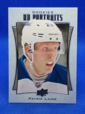 2016-17 Upper Deck UD Portraits Rookie Patrik Laine #P-61 Rookie RC - Image 1 of 2