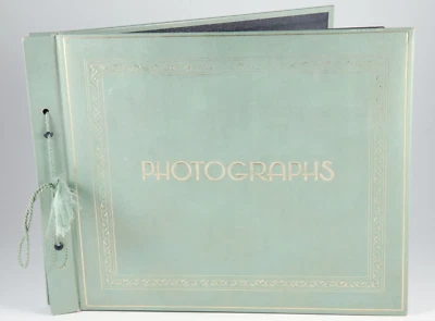 VTG 1960s Wedding Scrapbook MCM Album Color Black & White Photos 60+ Pictures - Image 1 of 4
