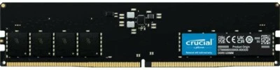 Crucial 16GB DDR5 SDRAM 4800 PC5-38400 CL40 Desktop Memory Module CT16G48C40U5 - Image 1 of 4