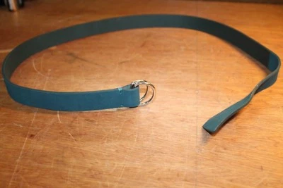 Cinturón para mujer Neiman Marcus de cuero azul marino talla XL Foto 1 de 4