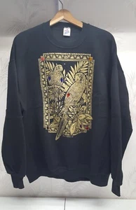 Parrots K Warne Jerzees Super Sweats Mens Size 2XL w/ Studded Gems Made USA - Picture 1 of 9