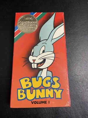 Bugs Bunny Volume 1 VHS, 1989 Cartoon Classics Collection New Sealed - Image 1 of 3