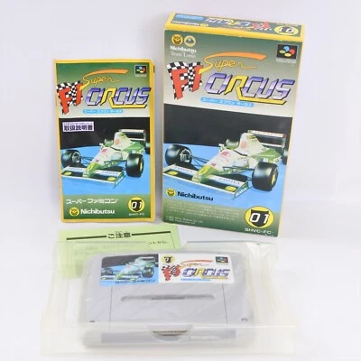 SUPER F1 CIRCUS Super Famicom Nintendo 2044 sf - Image 1 of 4