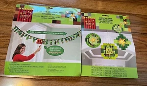 TNT PARTY JUMBO LETTER Birthday Banner & Honeycomb Decorations - Picture 1 of 5