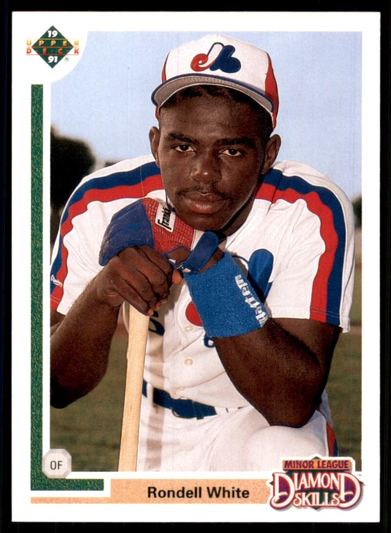 1991 Upper Deck Final Edition Rondell White Rookie Montreal Expos #10F