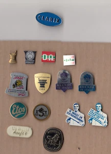 Vintage Apotheke Pin Anstecker 60er Jahre DA Etos Mörser und Stößel Clarix Medizin - Bild 1 von 1