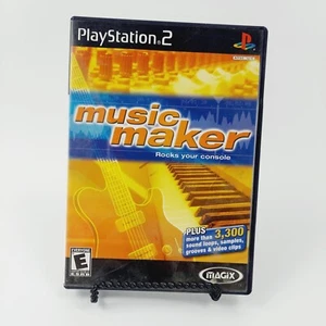 Music Maker PS2 PlayStation 2 BLUE CD FREE Shipping - Picture 1 of 5