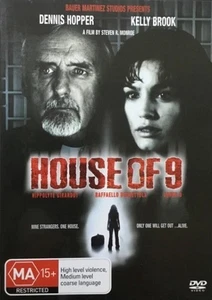 HOUSE of 9 (Dennis HOPPER Kelly BROOK Hippolyte GIRARDOT) Horror Film DVD Reg 4 - Picture 1 of 1