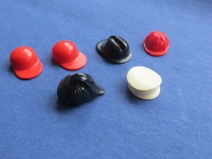 6 x Lego Kopfbedeckungen / Hüte / Haare, #2 - Bild 1 von 1