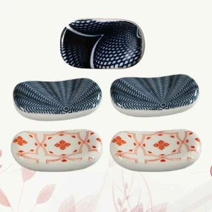  5 Pcs Chopstick Holder for Table Rest Cutlery Rests Stand Porcelain - Picture 1 of 11